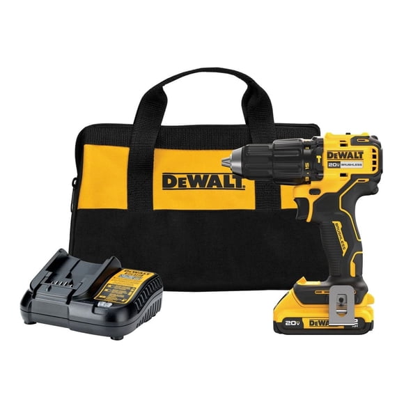Kit Compact HD sin escobillas de 20 V de Drill DEWALT