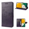 thumbnail image 1 of Allytech Galaxy A14 5G Case Wallet, Galaxy A14 5G Case for Women, PU Leather Butterfly Flower Embossed Shockproof Protective Stand Cards Slots Wallet Case Cover for Samsung Galaxy A14 5G 6.6"-Purple, 1 of 6