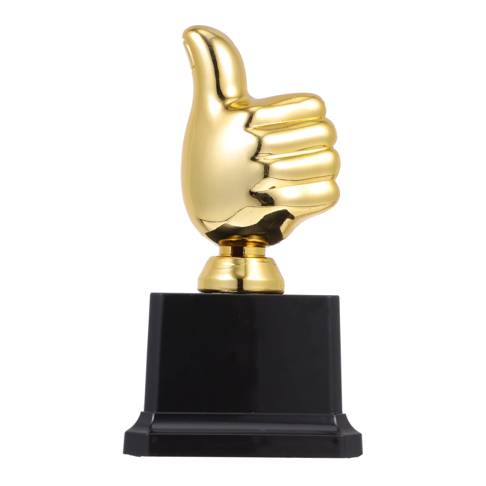 COMPUKAS Assorted Color Plastic Trophy for Home Decor, Game Prizes, Competition Awards - 1 Piece Award