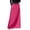 Hot Pink, variant on Women's Maxi Skirts Elegant High Waist H Line Long Straight Long Skirts Casual Solid Color Simple Stylish Floor Pencil Skirt with Pockets White S