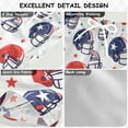 thumbnail image 2 of FORMRS Boys Swim Trunks Quick Dry Mesh Liner Boardshorts Sizes XS-XL, Star Spangled Helmets, 2 of 7