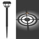 thumbnail image 4 of Luces solares LED para exteriores, focos para paisajismo, luces de jardín, luces solares inalámbricas para exteriores, iluminación para patios, pasarelas y luces solares., 4 of 8