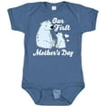 thumbnail image 3 of Inktastic Our First Mothers Day with Polar Bears Boys or Girls Baby Bodysuit, 3 of 5