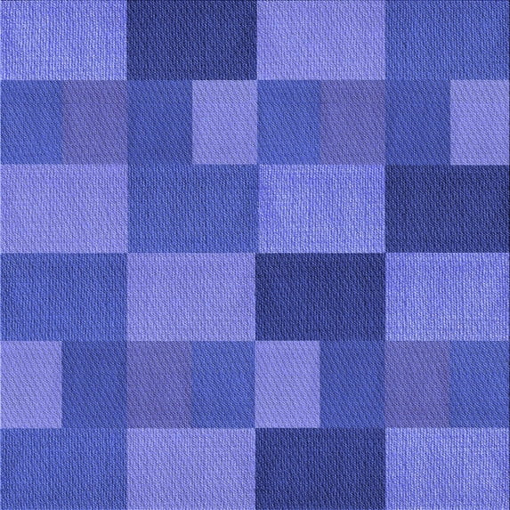 Ahgly Company Machine Washable Indoor Square Transitional Light Slate Blue Area Rugs, 7' Square