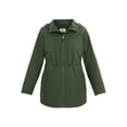 thumbnail image 5 of Time and Tru Women's Lightweight Anorak Jacket with Hood, Sizes XS-2X, 5 of 5