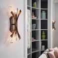 thumbnail image 2 of Vida-Two Light Wall Sconce-9 Inches Wide By 17.25 Inches Tall-Burnished Gold Finish Fredrick Ramond Lighting Fr40902bng, 2 of 6