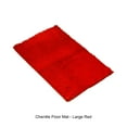 thumbnail image 3 of Billuyoard Alfombrilla de baño de chenilla de poliéster, fuerte absorción de agua, exquisita textura hecha a mano que no se desprende. Juegos de accesorios de baño Rojo 40 cm * 60 cm, 3 of 6