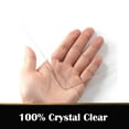 thumbnail image 3 of Clear Table Protector PVC Table Cloths Plastic Table Cover Mat Work Station Countertop Protection Coffee Dinner Table Protective Runner Pad Rectangular School Activity Kids Table Mat Non-Slip 24x48, 3 of 4