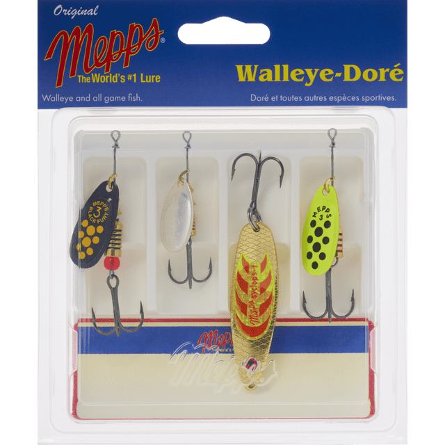 Mepps 4-K5-ASST Kit de 4 dorés assortis