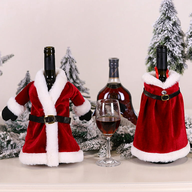 High-grade Red Wine Gift Packing Box Single Bottle With Cocktail Set Wine  Set Best Gift Package Christmas Decoration