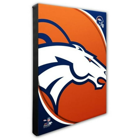 Nfl Hand Signed 16x20 Photograph - Photo File Denver Broncos Team Logo Canvas Print Picture Artwork 16x20 NFL CO