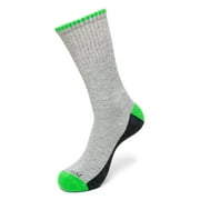 Insect Shield Sport Crew Socks, Grey Heather, Large