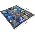 thumbnail image 5 of Owl Blanket for Adults Warm Soft Micro Flannel Blanket for Bed/Sofa/Travel/Living Room 50x60 Inch, 5 of 5