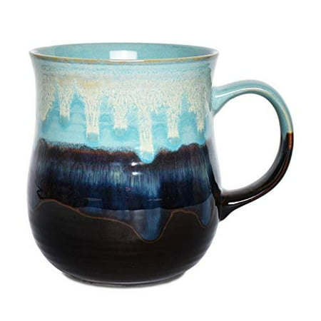 

Bosmarlin Large Ceramic Coffee Mug Big Tea Cup for Office and Home 21 Oz Dishwasher and Microwave Safe 1 PCS