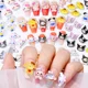 thumbnail image 2 of Parches de uñas postizas de HelloKittys para 20 piezas, adorno de joyería DIY, accesorios de manicura de Anime para niñas, pegatinas de juguetes para regalos acrílicos, 2 of 5