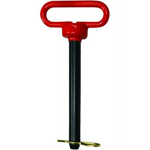 Braber Equipment, Grade 5 Forged Hitch Pin, 5/8in. Diameter, Usable Length 4 in, Model# 702HPR