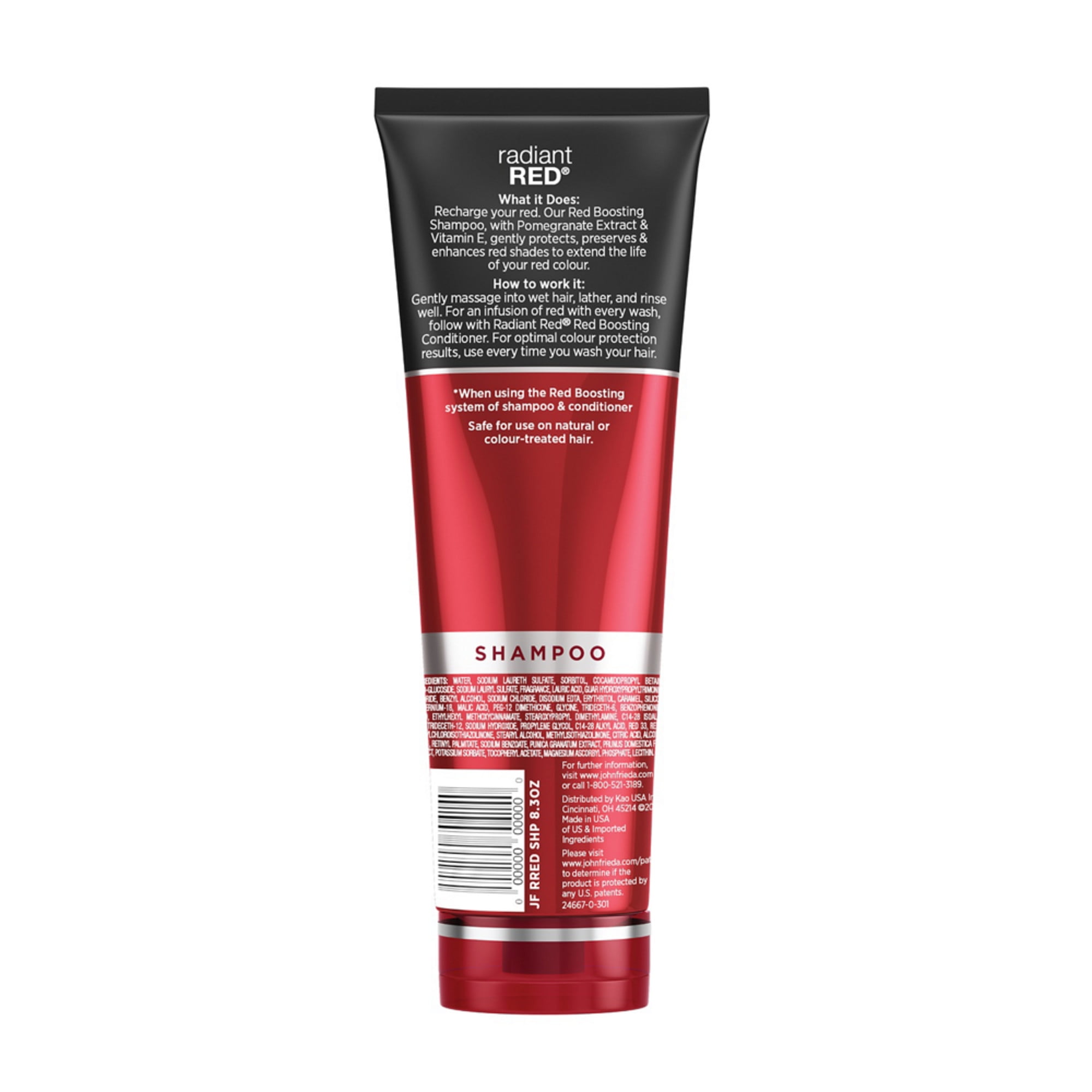 John Frieda Radiant Red Red Boosting Daily Shampoo, Color-Enhancing Shampoo  for Red Hair, 8.3 fl oz - Walmart.com