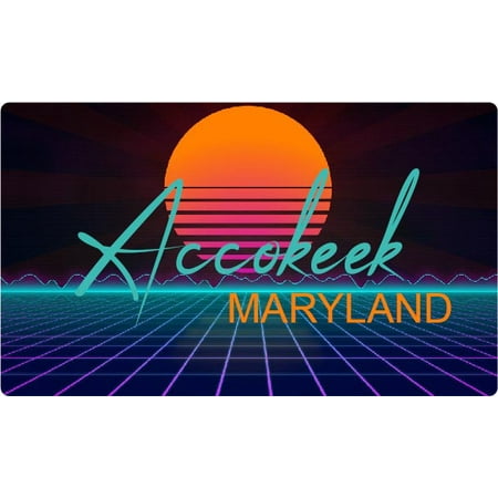 

Crestwood Illinois 4 X 2.25-Inch Fridge Magnet Retro Neon Design