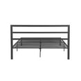 thumbnail image 6 of Queen Size Metal Bed Frame with Headboard and Footboard,12.4 inch Platform Bed Frame with Storage No Box Spring Needed Mattress Foundation for Adults,Charcoal Grey, 6 of 8