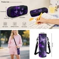 thumbnail image 7 of Yspwyqan Purple Glitter Butterfly Backpack Set for School Kids, Lunch Box Set 4Pcs Large Capacity Padded Straps Trendy Daypack for Ages 8-15 Travel, 7 of 7