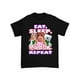 thumbnail image 1 of eat, Sleep, Roblox Repeat Roblox Shirt Highlighting Nostalgic and Gaming-inspired artwork, 1 of 7