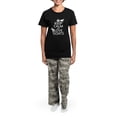 thumbnail image 4 of CafePress - Keep Calm And Love Goats Pajamas - Women's Short Sleeve Print T-Shirt and Pants Dark Cotton Pajama Set, 4 of 7