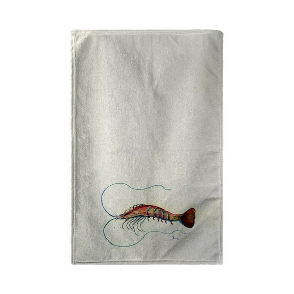 Betsy Drake BT395 30 x 50 in. Betsys Shrimp Beach Towel