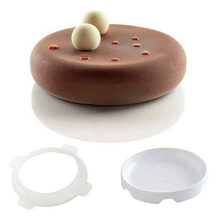 Meigar Eclipse Silicone Cake Mold For Mousses Ice Cream Chiffon Baking Decorating