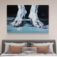 thumbnail image 4 of Abstract Art Modern Decorative Painting Feet Framed Canvas Poster Bedroom Decor Sports Landscape Office Room Decor Gift,Frame-style,08x12inch(20x30cm), 4 of 8