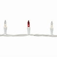 thumbnail image 6 of ZYLER- Northlight Set Of 50 Red & Clear Mini Christmas Lights 2.5" Spacing - White Wire, 6 of 6