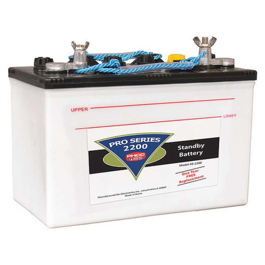 PHCC PRO SERIES B2200 Battery,Deep Cycle