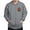Graphite Gray, variant on CafePress - Team Nerf Basketball Sweatshirt - Zip Hoodie, Classic Hooded Sweatshirt with Metal Zipper