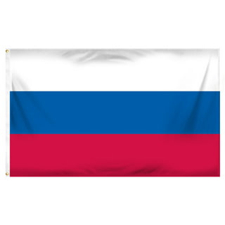 Russian Flag Russia National Flag Polyester Fiber 3x5 Feet Flag, Bright  Colors And Anti-ultraviolet Fade Flag Indoor Outdoor Banner
