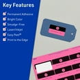 thumbnail image 3 of Avery Printable Rectangle Labels, Bright Pink, 1" x 3", 320ct, 3 of 11