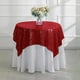 thumbnail image 1 of Round Sequin Tablecloth Glitter Fabric Tablecloth Small Round Sparkling Tablecloth Suitable For Wedding Birthday Party Christmas Decoration, 1 of 6