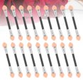thumbnail image 4 of EeaseCA 50pcs Double-end Sponge Eyeshadow Sticks Brushes Disposable Eye Shadow Eyeshadow Applicators (Pink), 4 of 8