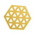 thumbnail image 4 of VONKY Felt Table Coaster for Hot Drink Hexagonal Shape Tea Mat Absorbent Hollow Cup Pad Home Accessories Triangular, 4 of 6