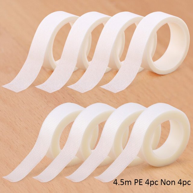 Nueva cinta médica transpirable fácil de rasgar/papel de seda blanca debajo de parches suministro de extensión de pestañas cinta de extensión de pestañas Tan Jianjun unisex