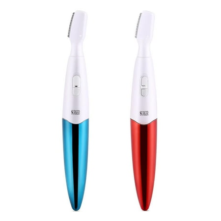 Walfront Women Washable Arm Bikini Hair Epilator Electronic Facial