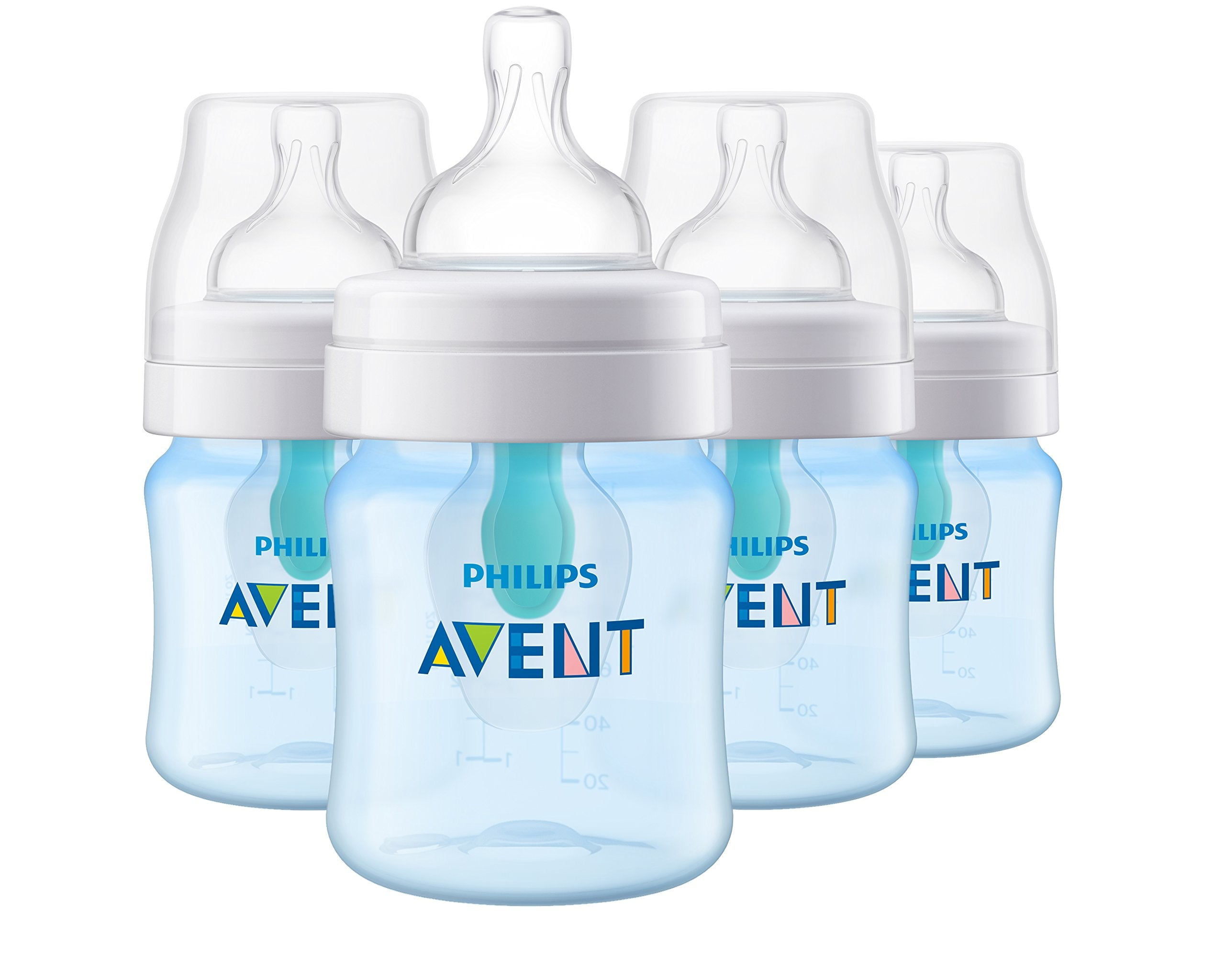 Philips Avent Anti-colic Baby Bottle with AirFree vent Oz 4pk