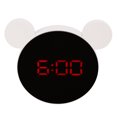 thumbnail image 4 of Réveil Miroir, Forme d'Oreille de Souris en Mode Nuit Miroir Réveil Numérique LED Température Displa pour Enfants pour Chambre à Coucher Rouge LED, 4 of 8