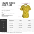 thumbnail image 4 of Fuzoiu Ducky Cartoon Animal Yellow Print Women's Classic V-Neck T-Shirt, Short Sleeve V Neck Tees for Casual Everyday Wear,Casual Fit Tee,Summer Fashion Tops-XX-Large, 4 of 5