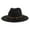 Black, variant on Women's Spray Painted Cowboy Straw Hat with Wide Brim for Sun Protection, Western Style for Outdoor and Casual Wear, Durable for Ranch and Vacation Use Beige