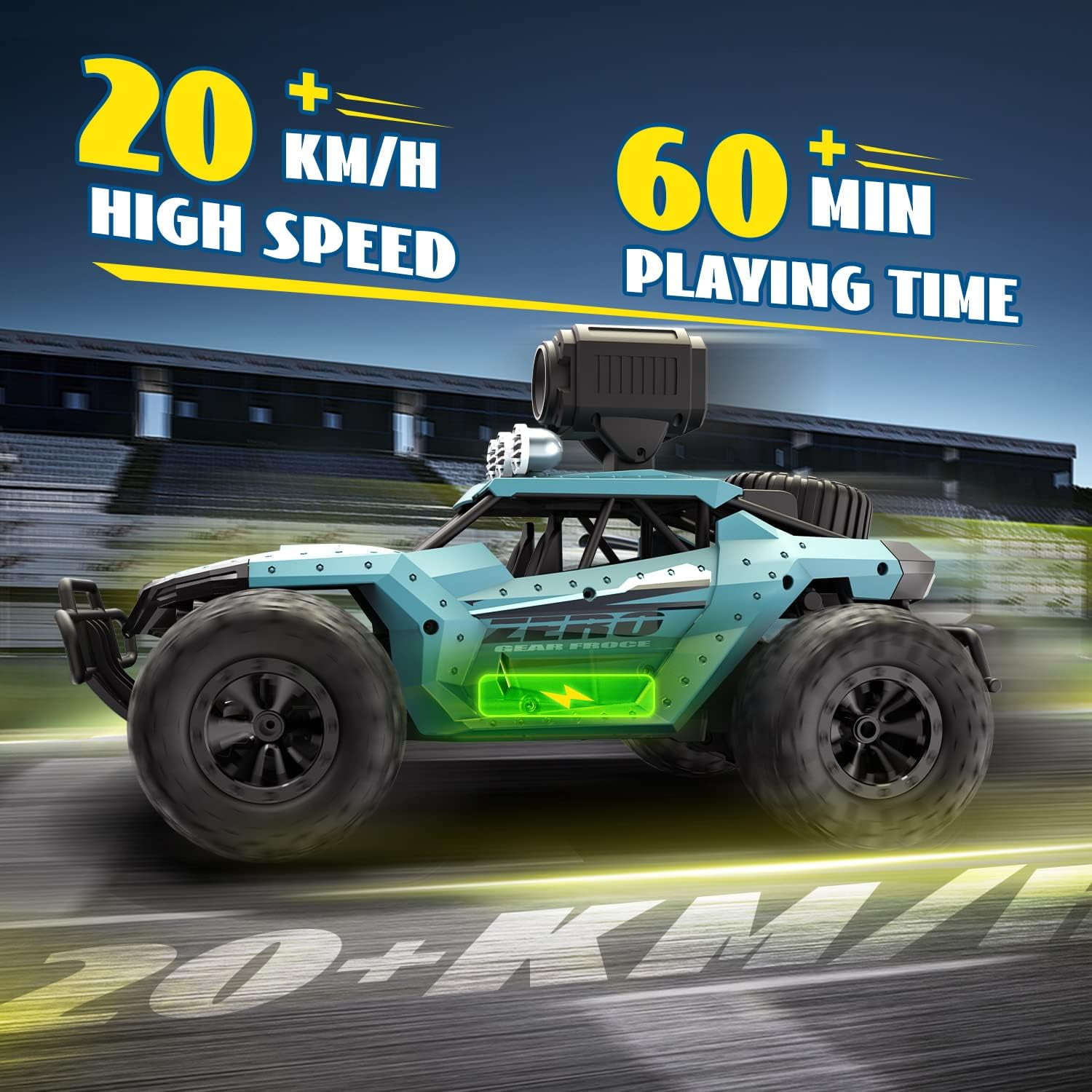 DE36W オフロードRCカー 1080Pカメラ DEERC RC Cars DE36W Remote Control Car with 1080P HD FPV Camera, 1