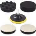 thumbnail image 1 of Polishing Sponge Kit,polishing Pads With Drill Adapter, 1 of 3
