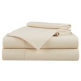 thumbnail image 2 of Aston & Arden Linen and Lyocell King Bed Sheet Set (4-Piece), Wheat Beige, 2 of 7