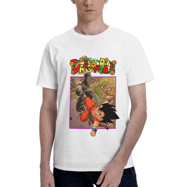 Camiseta de Manga Corta para Hombres DBZ