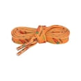 thumbnail image 2 of INSPIRE CHIC 1 Pair Flat Shoe Laces for Sneakers, 0.31 Carrot Printed Soft Shoelaces Shoestrings for Casual Hiking Shoes Orange 120cm/47.2", 2 of 4