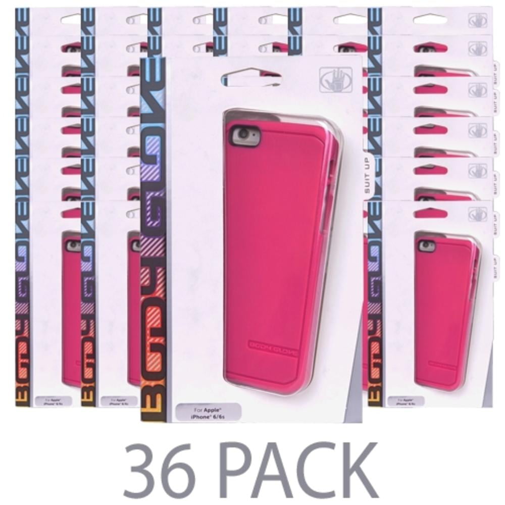 (36Pack) Fellowes Body Glove Satin Gel Case for Apple iPhone 6 /6s