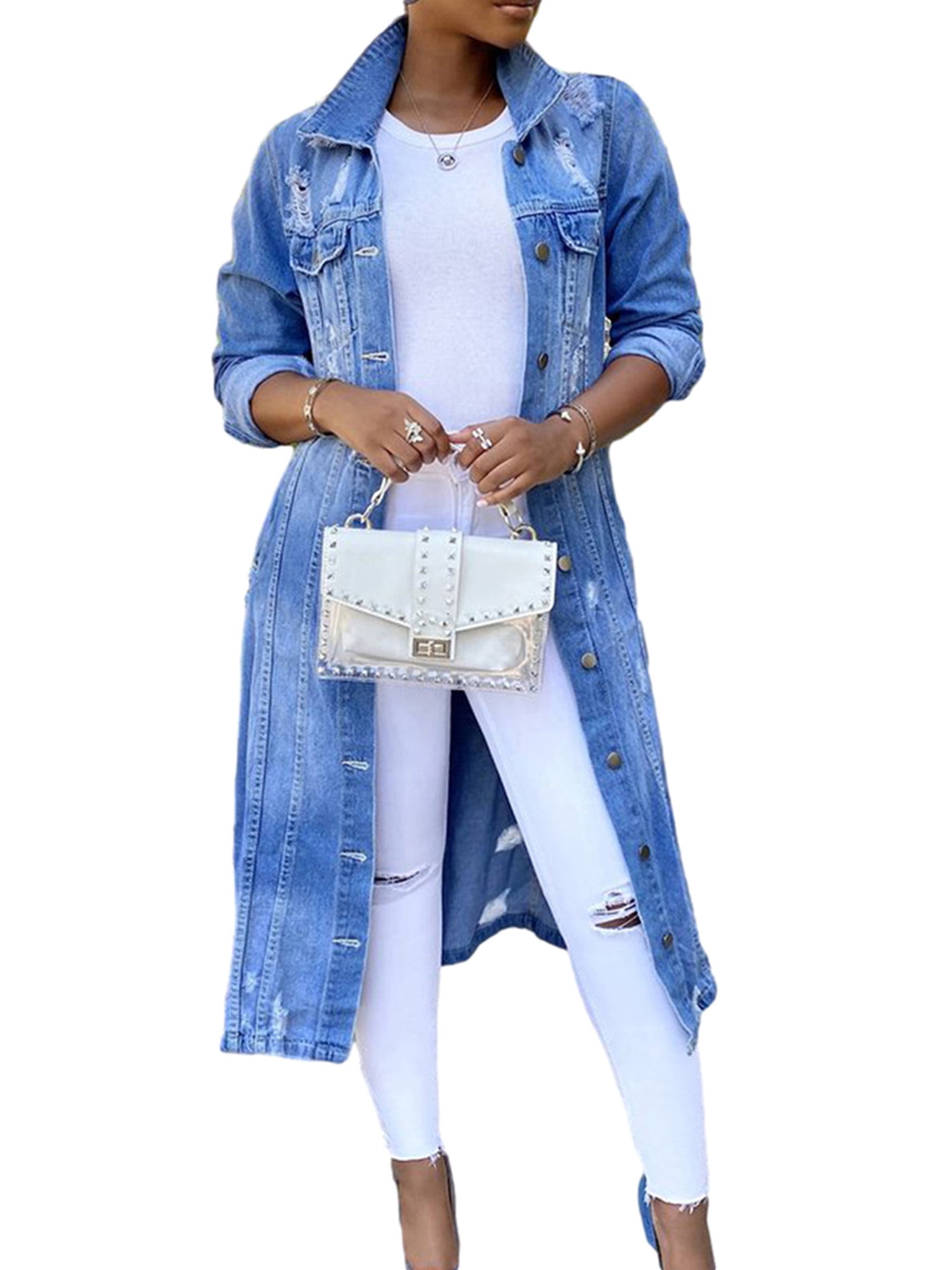 Long Denim Coats